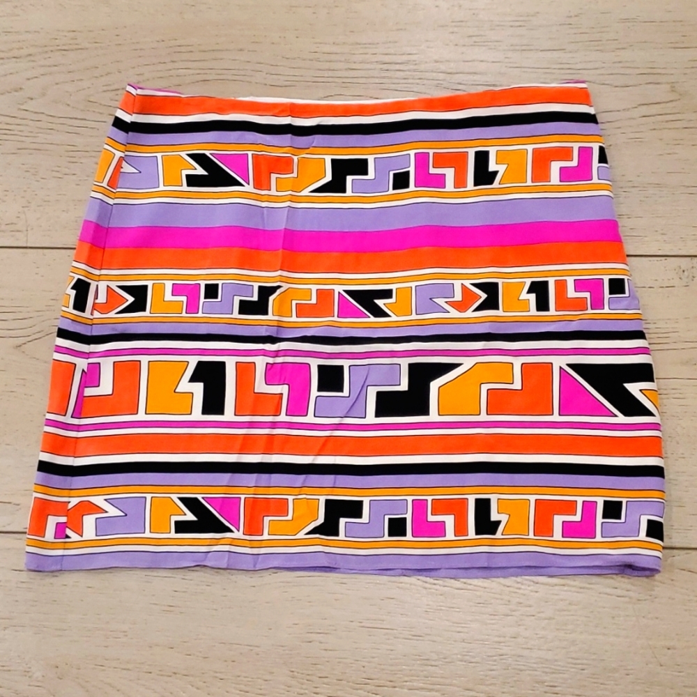 Alex & Trixie Aztec Printed Mini Skirt Size XS
